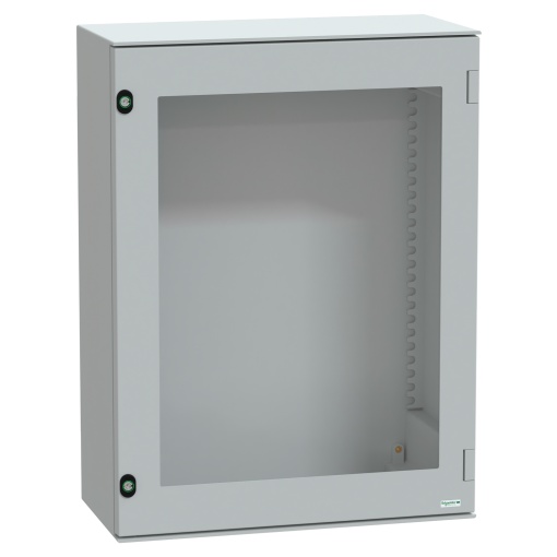 wall-mounting enclosure polyester monobloc IP66 H847xW636xD300mm glazed door