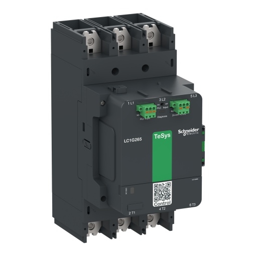 Contactor TeSys LC1G 265A 440V 3P AC3 Avançado 24-48V bobina CA-CC