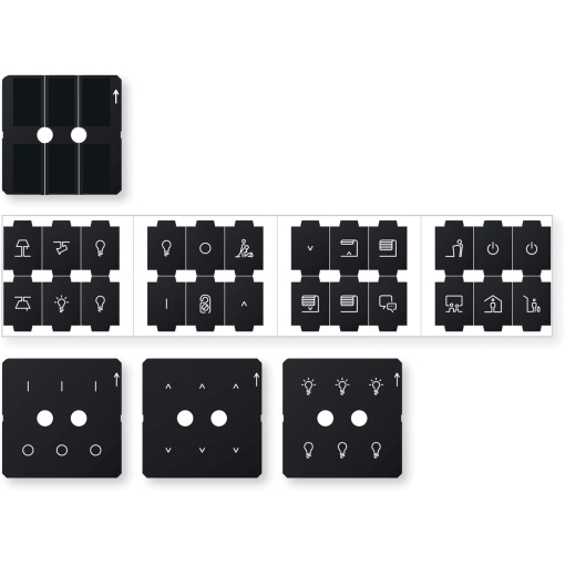 Conjunto de folhas para botão de pressão Pro, Design do sistema