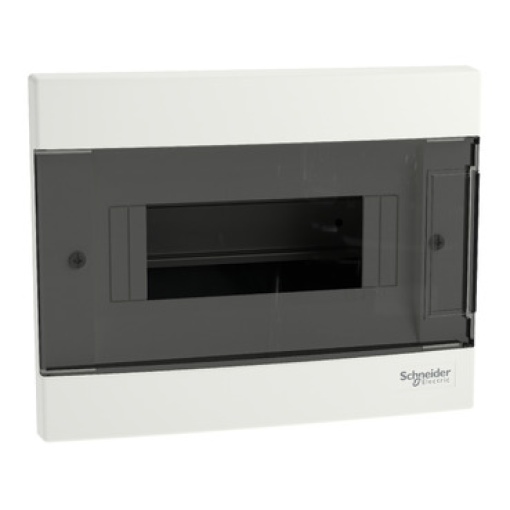 Easy9 EU - Quadro de encastrar - IP40 - 1x8 módulos - porta fumada