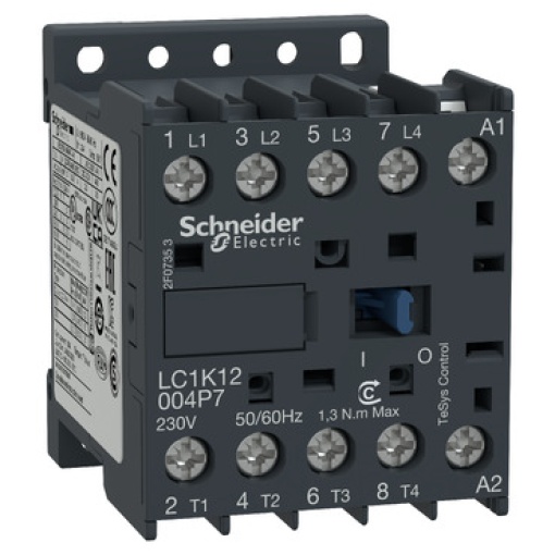 Contactor TeSys K - 4P4 NA - AC-1 -  440 V 20 A - 230 V bobina CA