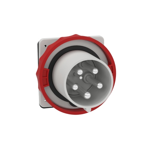 Ficha, Mureva PK, para montagem em quadro, 125 A, 3PNE, 400 V, IP67