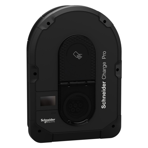 Estação de carregamento, Schneider Charge Pro, 1P-3P, 1xT2S, 7,4-11-22 kW, 16-32 A, com MID, modem 4G e comunicação com TIC
