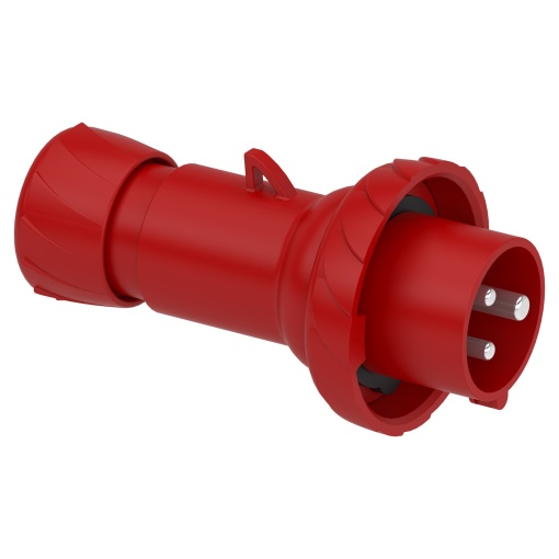 PratiKa Wander Plug - reto - 16 A - 2P  E - 380...415 V CA - IP67