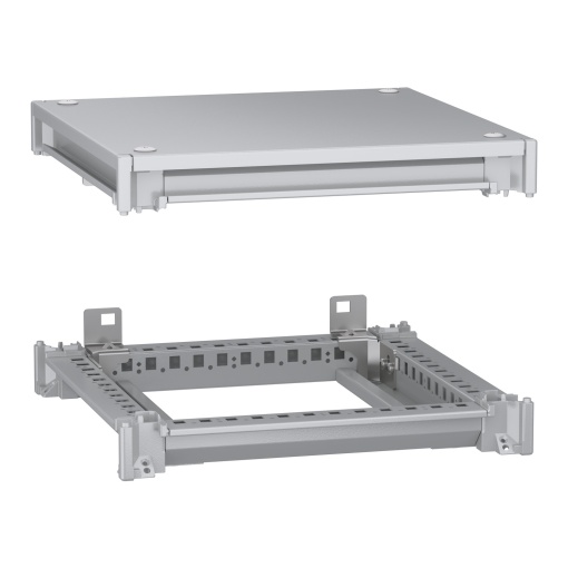 Estrutura inferior e superior, PanelSeT SFN, para invólucro elétrico W400 D400mm, cobertura incluída