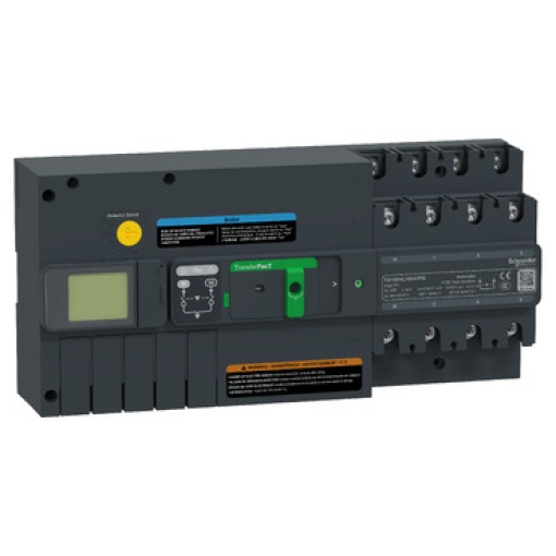 TransferPacT Active Automatic, 160A, 400VAC, 4P, LCD, tamanho de 160A