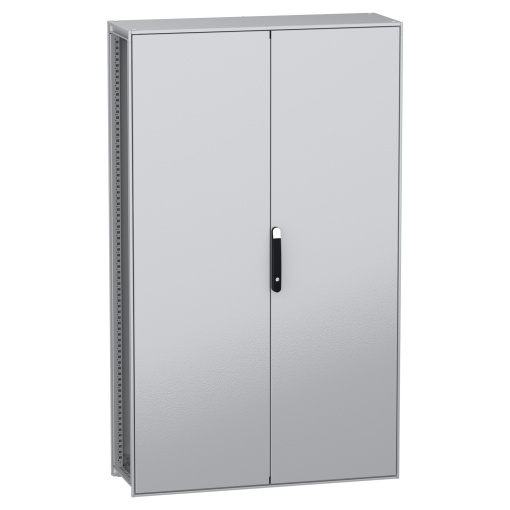 Armário elétrico modular de montagem no chão, PanelSeT SFN, aço descarbonizado, 2000x1200x400mm, 2 portas, IP55