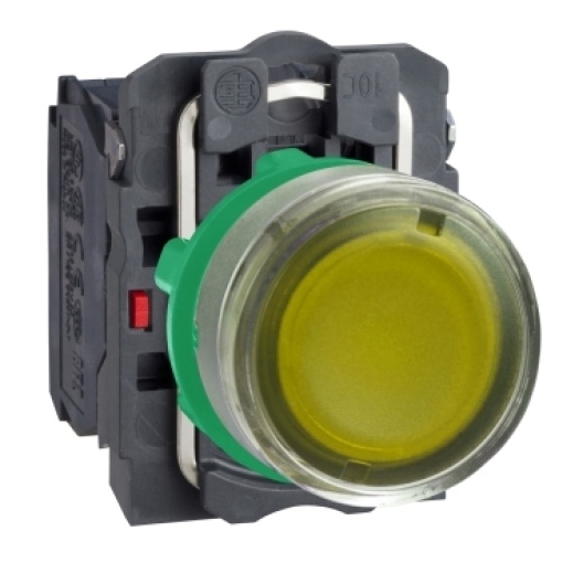 botão   luminosous  laranja led 120vac 1na1nc  cor  g