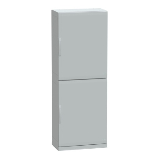 Floor standing encl.polyester vers.PLAZ wplinth open bottom 2000x750x420 IP54