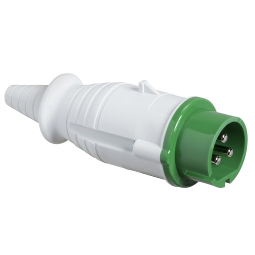 Ficha, Mureva PK, 16 A, 3 pinos, 2448 V, IP44