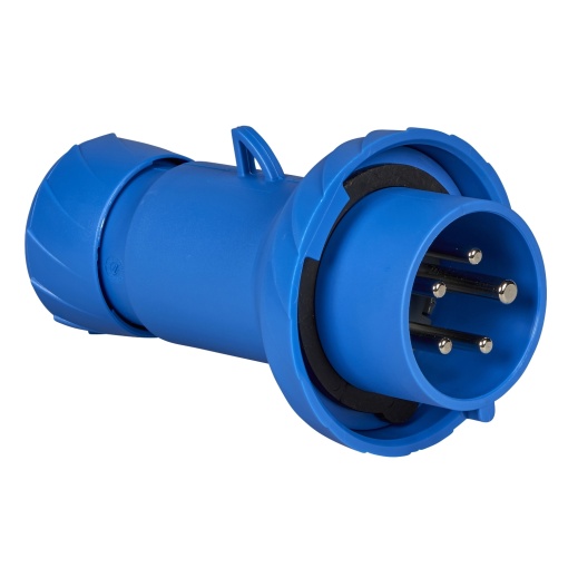 Ficha, Mureva PK, ligação rápida, 16 A, 3PNE, 220 V, IP67