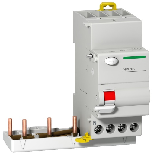 Multi9 - Disjuntor diferencial Vigi N40, 3PN, 40A, tipo A-SI, instantâneo, 30mA, 400415VAC