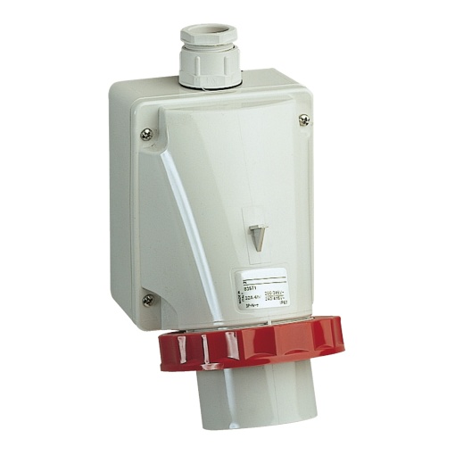 Ficha PratiKa - para contentor - 32 A - 3PE - 400..440 V CA - IP 67