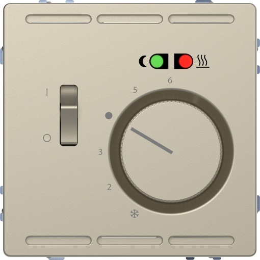 D-Life - Termóstato de piso radiante com interruptor - 230 V - Sahara