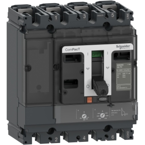ComPacT DISJUNTOR NSX160F 36kA DCPV 4P 160A TMD