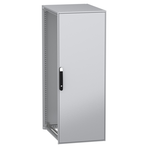Armário elétrico modular de montagem no chão, PanelSeT SFN, aço descarbonizado, 1600x600x800mm, IP55