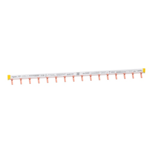 Acti 9 - comb busbar - 1L - 27 mm pitch - 24 modules - 125A