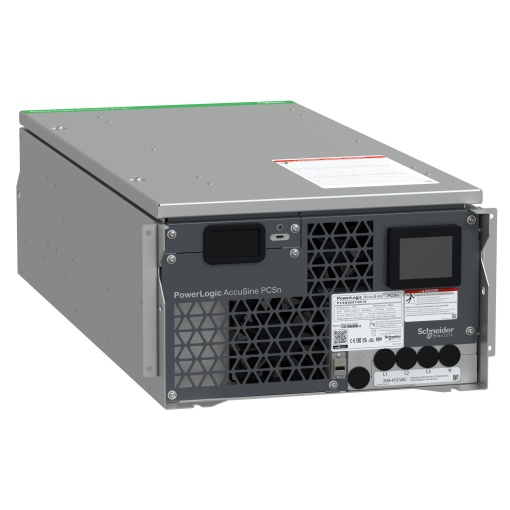 Filtro ativo de harmónicas PCSN 60 A 208-415 VCA - montagem em bastidor