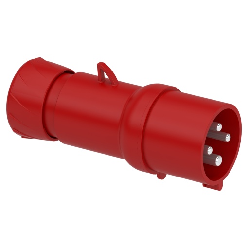 Ficha, Mureva PK, ligação rápida, 32 A, 3PE, 400 V, IP44