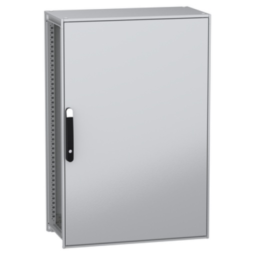 Armário elétrico modular de montagem no chão, PanelSeT SFN, aço descarbonizado, 1200x800x400mm, IP55