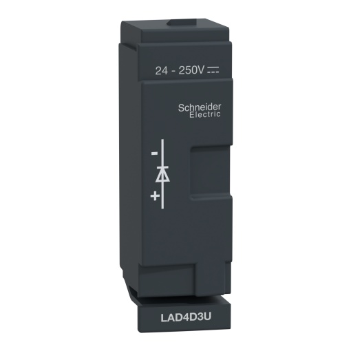 módulo antiparasita - TeSys D - díodo 24250VCC - D40A...D65ADT60ADT80A