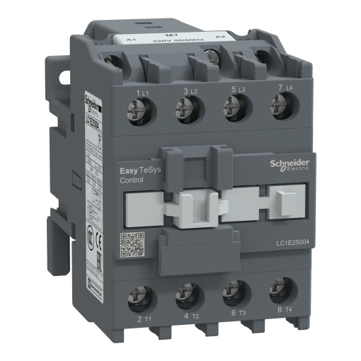 Contator, controle fácil TeSys, LC1E, 4P 4NO, AC-1 40A, 220V