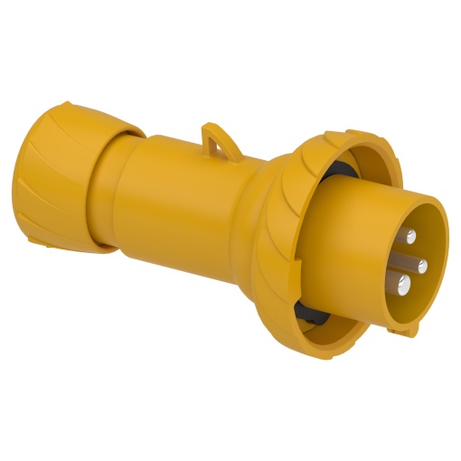 Ficha PratiKa - reta - 16 A - 2P  E - 100...130 V CA - IP67