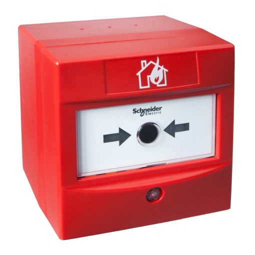 Botão de chamada manual, ECF221I6, com isolador