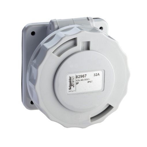 PratiKa industrial socket - 32 A - 2P - 40...50 V AC - IP67