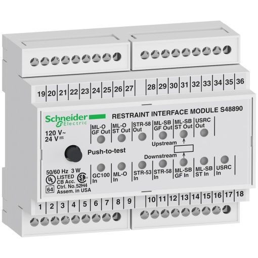 Restraint Interface module RIM 120 V AC