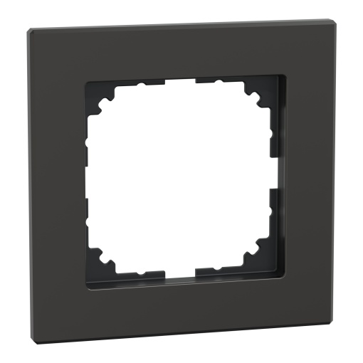 Quadro, metal Merten M-Plan, 1 elemento, ródio cinza