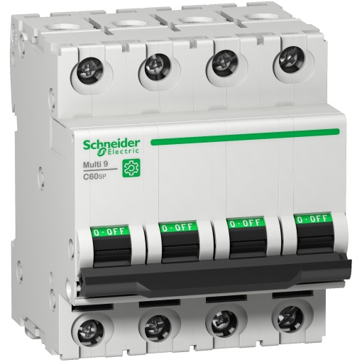Multi9 - Disjuntor C60SP, 4P, 8A, curva C, 10kA UL1077, 10kA IECEN 60947-2