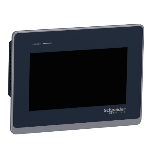Ecrã tátil de 7"W, 2 x COM, 2 x Ethernet, USB, 24VCC, Harmony ST6