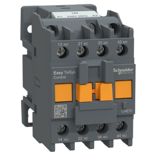 Relé de controle, Easy TeSys Control, CAE, 3NO1NC, 690V,240V AC 50Hz bobina