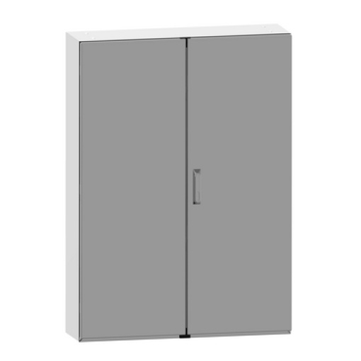 SMX 304L stainless monobloc enclosure, H1800xW1200xD400mm, Scotch Brite finish.