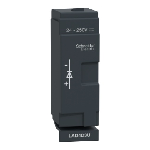 módulo antiparasita - TeSys D - díodo 24250VCC - D40A...D65ADT60ADT80A