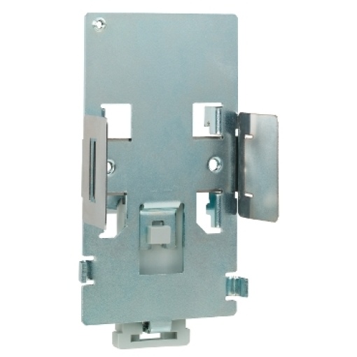 Placa para montagem em calha DIN simétrica - para variador de velocidade