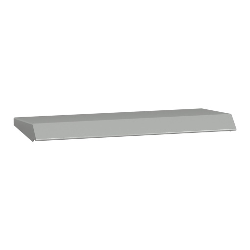 Spacial WM enclosure canopy W400xD150 Colour RAL7035.. Fixings supplied.