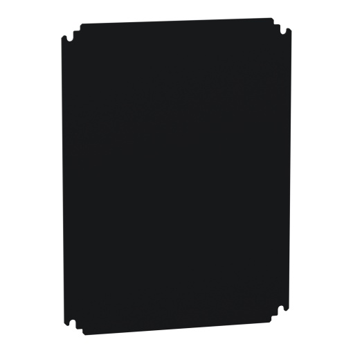 Insulating mounting plate for enclosure H500xW400mm made of bakelite