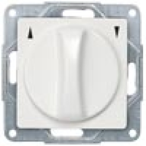 DELTA isystem titanium white flushmounting shutterblind selector switch 