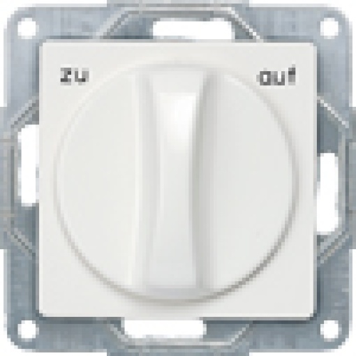 DELTA isystem titanium white flushmounting shutterblind selector switch 