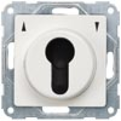 DELTA isystem titanium white flushmounting shutterblind keyoperated swi