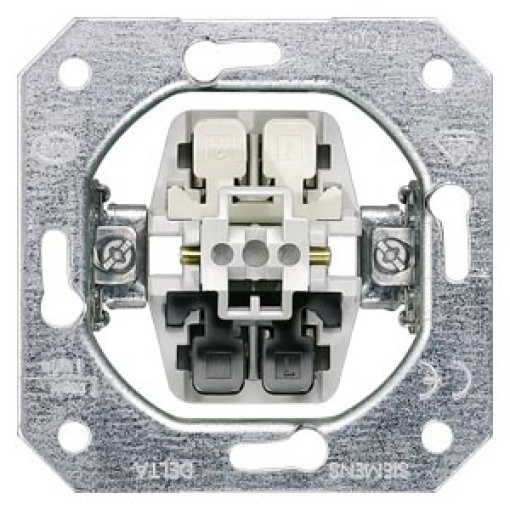 DELTA insert flushm pushbutton 1 CO can also be used as an NC contact