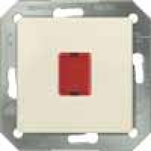 DELTA isystem light signal with red window and glow lamp 250V electric white