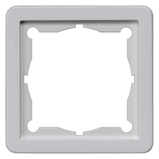 DELTA profil silver intermediate frame for inserting 65x65mm devices