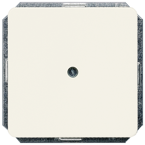 DELTA profil blanking cover plate silver