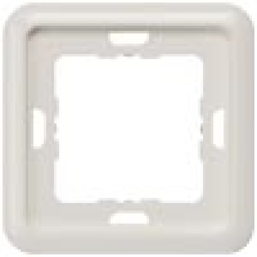 DELTA profil titanium white frame single