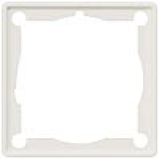DELTA isystem intermediate frame for 51x51mm devices titanium white