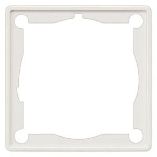 DELTA isystem intermediate frame for 51x51mm devices titanium white