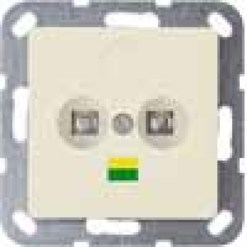 DELTA isystem double equipotential bonding socket electric white